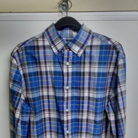 Merona Other - Men's Merona Medium Long-Sleeved Button-Down Shirt (21.5" ptp)